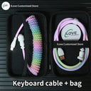 Coiled USB C Keyboard Cable Premium Wired Solution for Gaming Coiled USB C Keyboard Cable Premium Wired Solution for Gaming