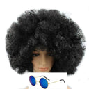 Colorful Afro Wig for Clowns & Parties Fun Hair Accessory Colorful Afro Wig for Clowns & Parties Fun Hair Accessory