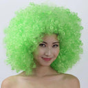 Colorful Afro Wig for Clowns & Parties Fun Hair Accessory Colorful Afro Wig for Clowns & Parties Fun Hair Accessory