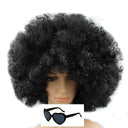Colorful Afro Wig for Clowns & Parties Fun Hair Accessory Colorful Afro Wig for Clowns & Parties Fun Hair Accessory