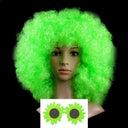 Colorful Afro Wig for Clowns & Parties Fun Hair Accessory Colorful Afro Wig for Clowns & Parties Fun Hair Accessory