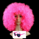 Colorful Afro Wig for Clowns & Parties Fun Hair Accessory Colorful Afro Wig for Clowns & Parties Fun Hair Accessory