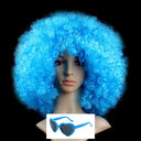 Colorful Afro Wig for Clowns & Parties Fun Hair Accessory Colorful Afro Wig for Clowns & Parties Fun Hair Accessory