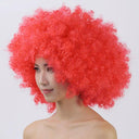 Colorful Afro Wig for Clowns & Parties Fun Hair Accessory Colorful Afro Wig for Clowns & Parties Fun Hair Accessory