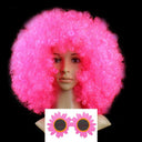 Colorful Afro Wig for Clowns & Parties Fun Hair Accessory Colorful Afro Wig for Clowns & Parties Fun Hair Accessory