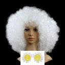 Colorful Afro Wig for Clowns & Parties Fun Hair Accessory Colorful Afro Wig for Clowns & Parties Fun Hair Accessory