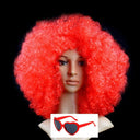 Colorful Afro Wig for Clowns & Parties Fun Hair Accessory Colorful Afro Wig for Clowns & Parties Fun Hair Accessory