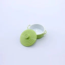 Colorful Miniature Metal Soup Pot for Dollhouse Kitchen Colorful Miniature Metal Soup Pot for Dollhouse Kitchen
