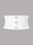 Colorful Triple Buckle Ruffles Belt For Stylish Waist Girdle Colorful Triple Buckle Ruffles Belt For Stylish Waist Girdle