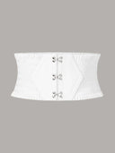 Colorful Triple Buckle Ruffles Belt for Stylish Waist Girdle Colorful Triple Buckle Ruffles Belt for Stylish Waist Girdle
