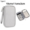 Compact Electronics Organizer Bag for Travel Oxford Cloth Compact Electronics Organizer Bag for Travel Oxford Cloth