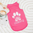 Cool Summer Dog Vest for Small Breeds Thin T-Shirt Cool Summer Dog Vest for Small Breeds Thin T-Shirt