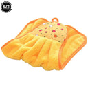 Coral Velvet Hand Towel Soft Absorbent Microfiber Cloth Coral Velvet Hand Towel Soft Absorbent Microfiber Cloth