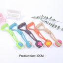 Cotton Rope Dog Toy Colorful Teething Chew for Small Dogs Cotton Rope Dog Toy Colorful Teething Chew for Small Dogs