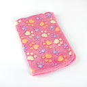 Cozy Coral Fleece Pet Blanket Soft Washable Bed Mat 20x20cm Cozy Coral Fleece Pet Blanket Soft Washable Bed Mat 20x20cm