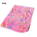 Cozy Coral Fleece Pet Blanket Soft Washable Bed Mat 20x20cm Cozy Coral Fleece Pet Blanket Soft Washable Bed Mat 20x20cm