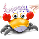 LED Musical Crab Toy: Interactive Fun with Sensors For Kids LED Musical Crab Toy: Interactive Fun with Sensors For Kids