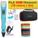 Creative 3D Printing Pen Kit with Quality PLA Filament Creative 3D Printing Pen Kit with Quality PLA Filament
