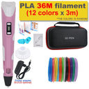 Creative 3D Printing Pen Kit with Quality PLA Filament Creative 3D Printing Pen Kit with Quality PLA Filament