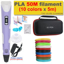 Creative 3D Printing Pen Kit with Quality PLA Filament Creative 3D Printing Pen Kit with Quality PLA Filament