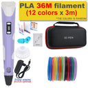 Creative 3D Printing Pen Kit with Quality PLA Filament Creative 3D Printing Pen Kit with Quality PLA Filament