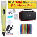 Creative 3D Printing Pen Kit with Quality PLA Filament Creative 3D Printing Pen Kit with Quality PLA Filament