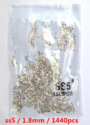 Crystal AB Gold 3D Nail Art Rhinestones High Quality Sparkle Crystal AB Gold 3D Nail Art Rhinestones High Quality Sparkle