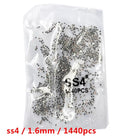 Crystal AB Gold 3D Nail Art Rhinestones High Quality Sparkle Crystal AB Gold 3D Nail Art Rhinestones High Quality Sparkle