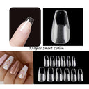 Crystal Clear Coffin Press-On Nails Effortless Instant Glam Crystal Clear Coffin Press-On Nails Effortless Instant Glam