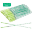 Crystal Diamond Makeup Brush Set: High-Quality Disposable Brushes Crystal Diamond Makeup Brush Set: High-Quality Disposable Brushes