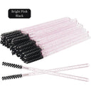 Crystal Diamond Makeup Brush Set: High-Quality Disposable Brushes Crystal Diamond Makeup Brush Set: High-Quality Disposable Brushes