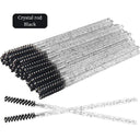 Crystal Diamond Makeup Brush Set 50 Piece Disposable Brushes Crystal Diamond Makeup Brush Set 50 Piece Disposable Brushes