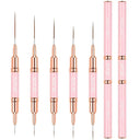 Crystal Nail Art Brush Set Double Ended Design For Precision Crystal Nail Art Brush Set Double Ended Design For Precision