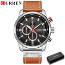 CURREN Men's Chronograph Watch Quartz Timepiece Design CURREN Men's Chronograph Watch Quartz Timepiece Design