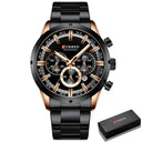 Luxury Chronograph Sports Watch Stylish Waterproof Luxury Chronograph Sports Watch Stylish Waterproof