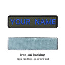 Custom Army Green Text Embroidery Patch Personalized Badge Custom Army Green Text Embroidery Patch Personalized Badge