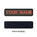 Custom Army Green Text Embroidery Patch Personalized Badge Custom Army Green Text Embroidery Patch Personalized Badge