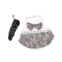 Cute Bunny Outdoor Harness & Leash Set for Rabbit Dress Cute Bunny Outdoor Harness & Leash Set for Rabbit Dress