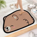 Cute Diatom Cartoon Bathroom Mat Super Absorbent Non-Slip Cute Diatom Cartoon Bathroom Mat Super Absorbent Non-Slip