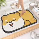 Cute Diatom Cartoon Bathroom Mat Super Absorbent Non-Slip Cute Diatom Cartoon Bathroom Mat Super Absorbent Non-Slip