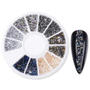 Dazzling Rhinestone Crystal Nail Art Gem Set For Nails Dazzling Rhinestone Crystal Nail Art Gem Set For Nails