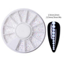 Dazzling Rhinestone Crystal Nail Art Gem Set For Nails Dazzling Rhinestone Crystal Nail Art Gem Set For Nails