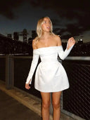 Deep V Neck Bodycon Dress Y2K Fashion Staple Stylish Deep V Neck Bodycon Dress Y2K Fashion Staple Stylish