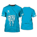 Dentist Work Fun 3D Streetwear Tee Hip-Hop Cosplay Style Dentist Work Fun 3D Streetwear Tee Hip-Hop Cosplay Style
