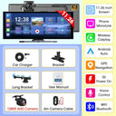 Develuck 11.26 Inch 4K DVRs Wireless CarPlay And Android Auto Dash Cam With WiFi Develuck 11.26 Inch 4K DVRs Wireless CarPlay And Android Auto Dash Cam With WiFi