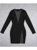 Diamond Evening Dress Elegant Bandage Nightwear Dress Diamond Evening Dress Elegant Bandage Nightwear Dress