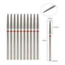 Diamond Nail Drill Bits Set For Gel And Acrylic Removal Diamond Nail Drill Bits Set For Gel And Acrylic Removal