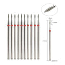 Diamond Nail Drill Bits Set For Gel And Acrylic Removal Diamond Nail Drill Bits Set For Gel And Acrylic Removal