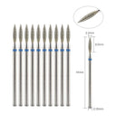 Diamond Nail Drill Bits Set For Gel And Acrylic Removal Diamond Nail Drill Bits Set For Gel And Acrylic Removal