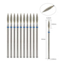 Diamond Nail Drill Bits Set for Gel and Acrylic Removal Diamond Nail Drill Bits Set for Gel and Acrylic Removal
